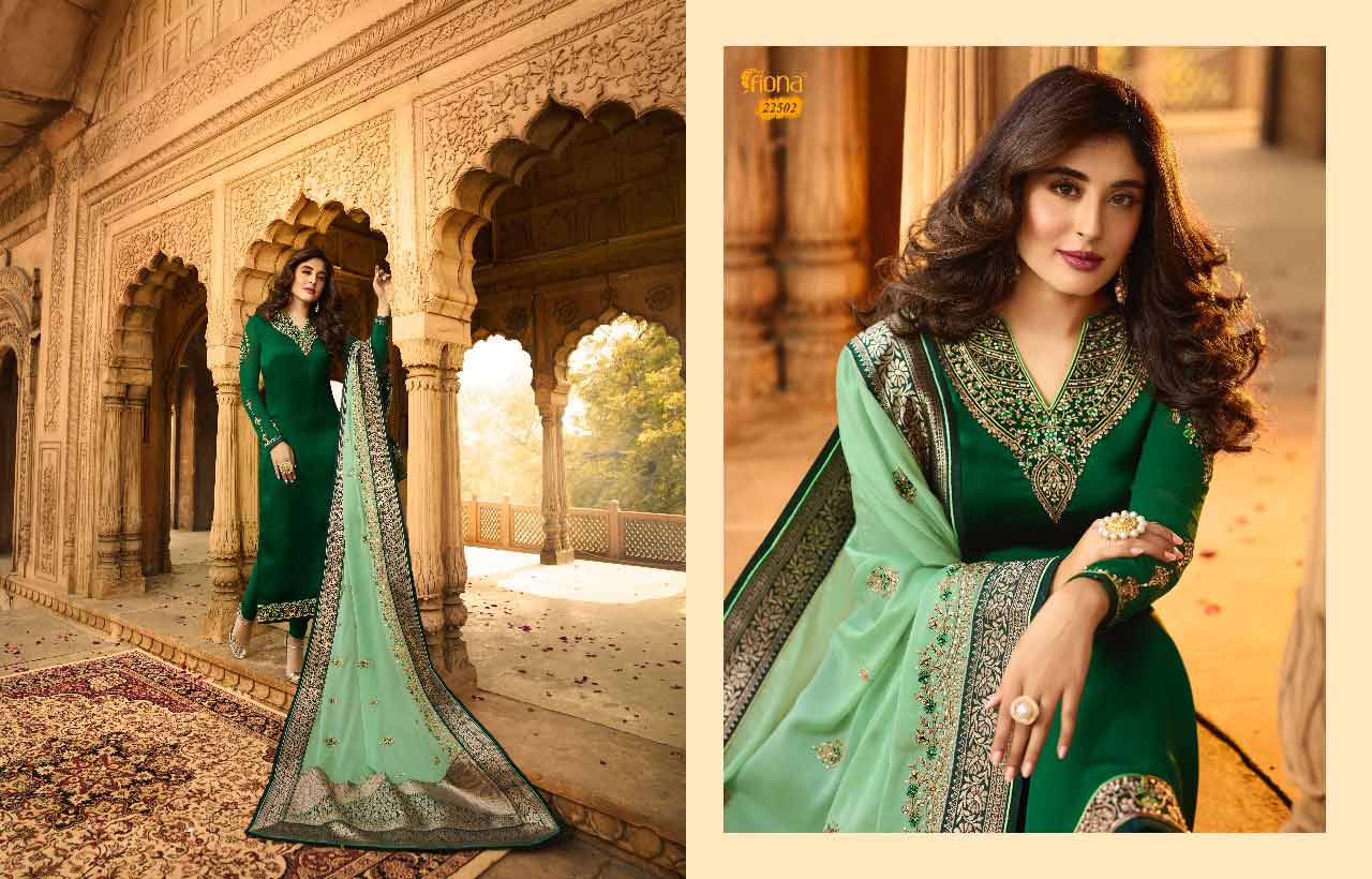 Fiona Kritika Heavy Dupatta Vol 9 Party Wear Suit Fiona Kritika Heavy Dupatta Vol 9 Party Wear Suit